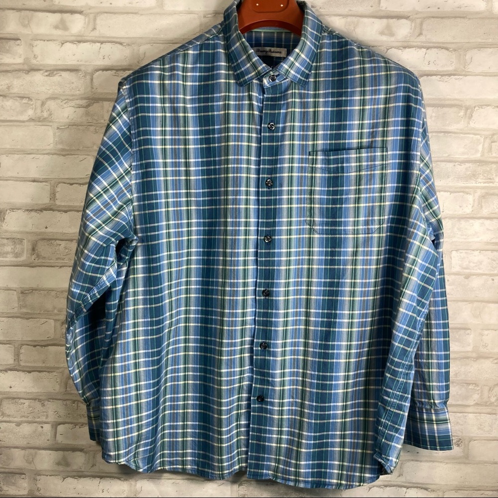 Tommy Bahama Big & Tall Men's Long Sleeve Button Down Shirt Size 1XLB